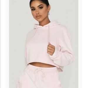 Meshki Cropped Hoodie & Joggers Set